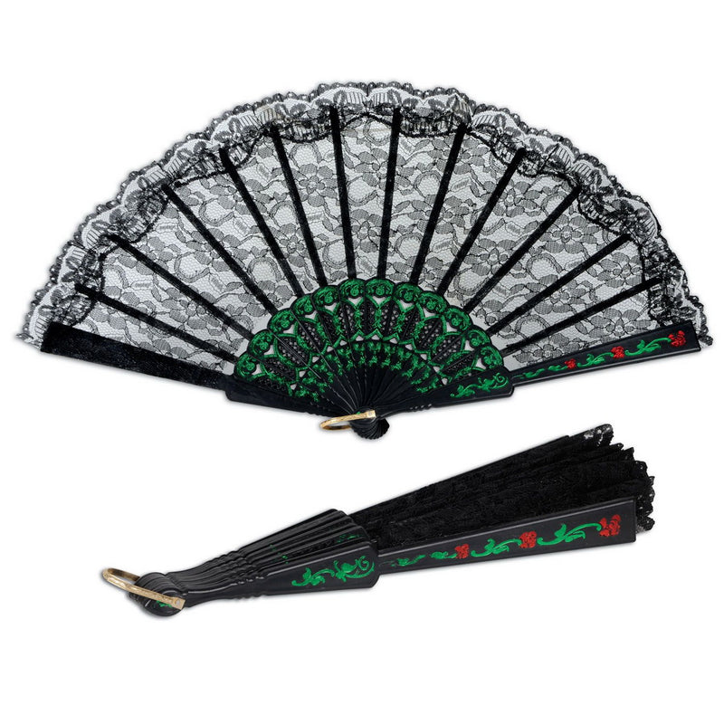 Fiesta Fan – 9½" – (1/Pkg) by Beistle for Fiesta and Cinco de Mayo Props