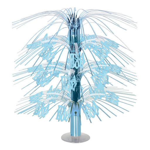 It's A Boy! Cascade Centerpiece – 18" – (1/Pkg) by Beistle for Baby Shower Icon Cascades