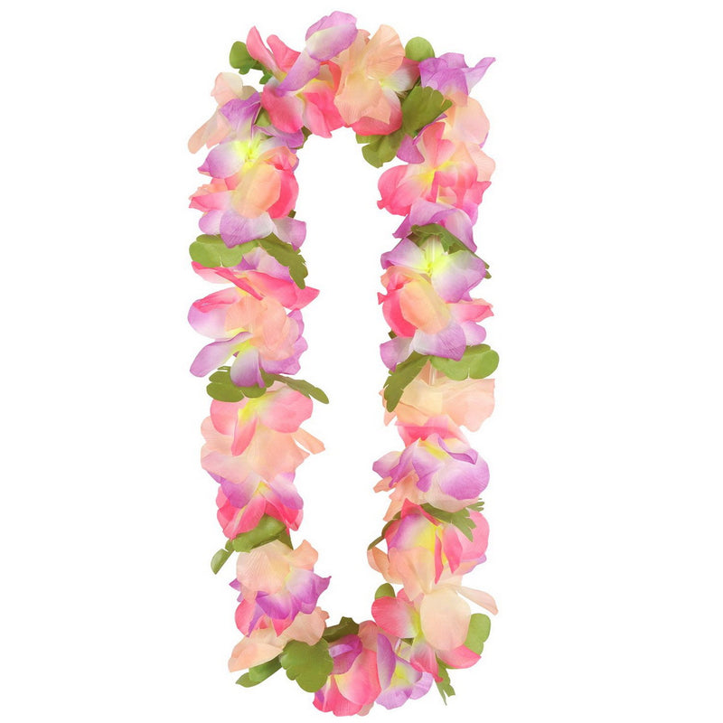 Silk 'N Petals Tropical Garden Lei – 38" by Beistle for Luau Silk 'N Petal Leis