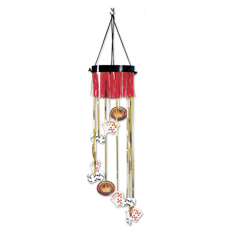 Casino Shimmering Spiral – 3' 4" – (1/Pkg) by Beistle Metallic