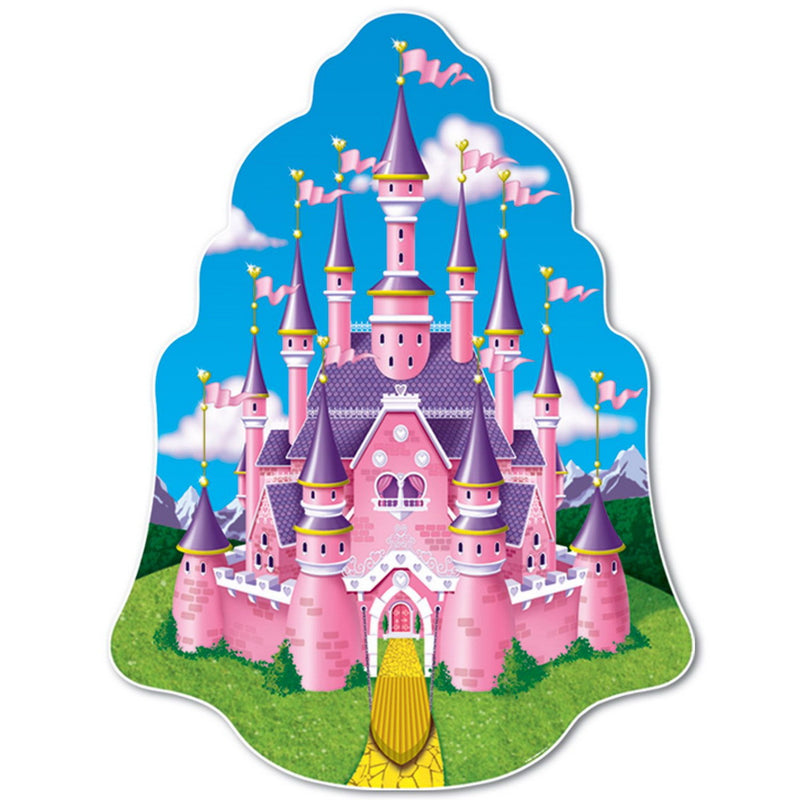 Princess Castle Wall Plaque – 16½" by Beistle Printed