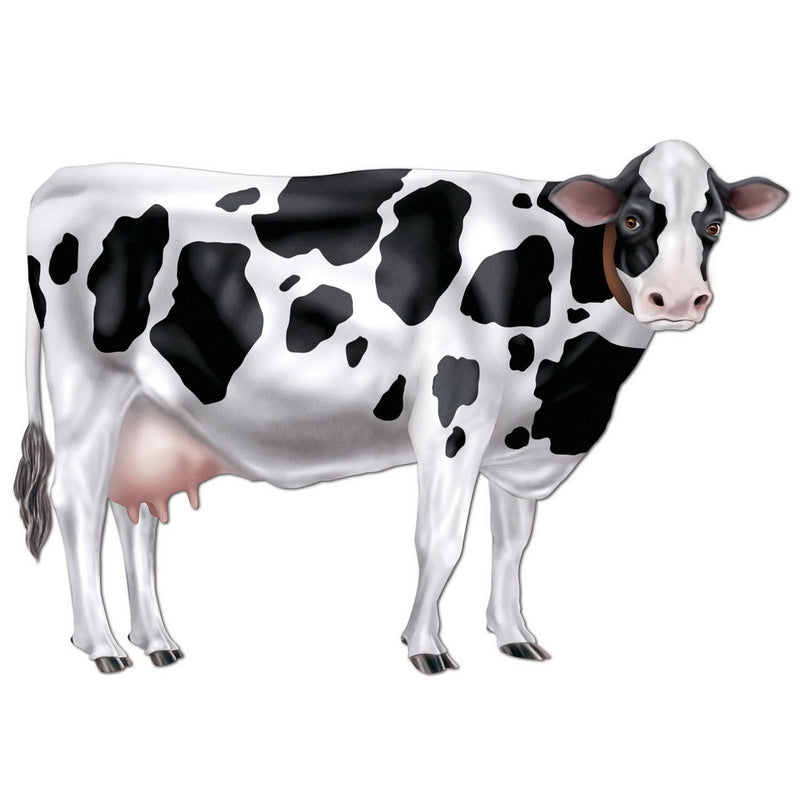 Jointed Cow – 34½" – (1/Pkg) by Beistle for Farm Printed One Side