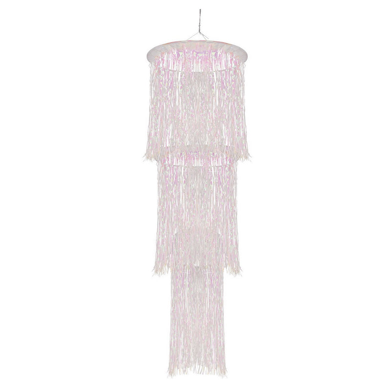 3-Tier Shimmering Chandelier – 4' – (1/Pkg) by Beistle for General occasion Columns and Chandeliers