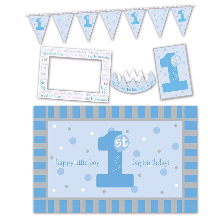 "1st" Birthday High Chair Decorating Kit – (5/Pkg) by Beistle for 1st Birthday Everyday