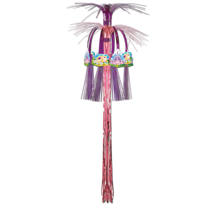 Princess Cascade Hanging Column – 3' – (1/Pkg) by Beistle Metallic