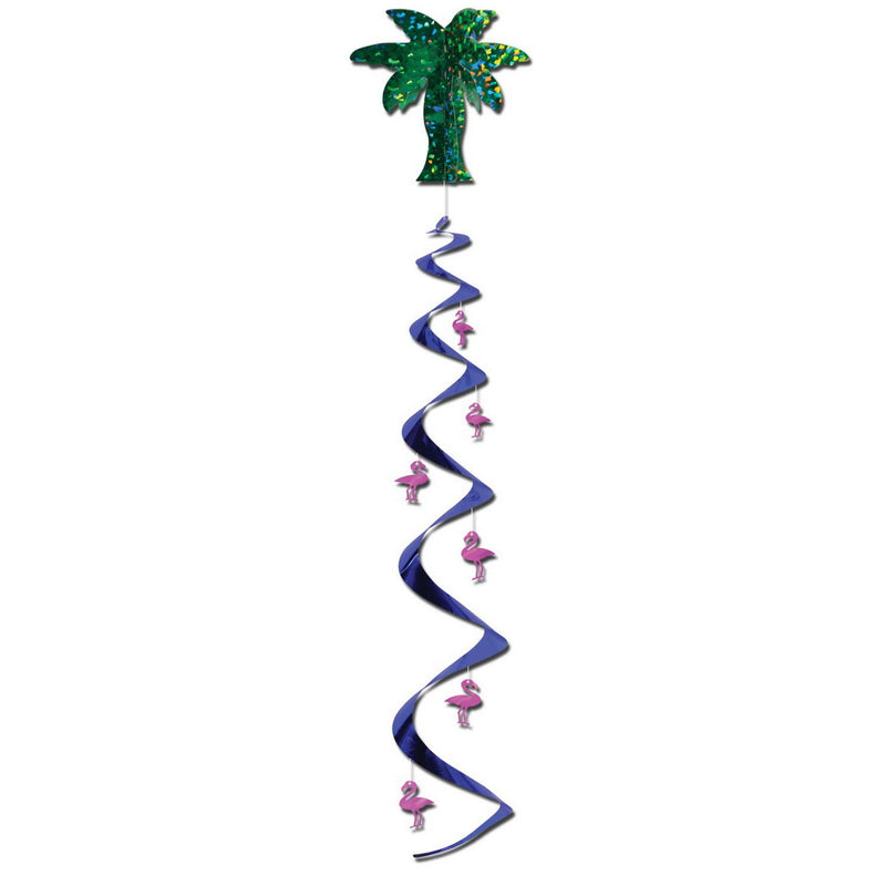 Jumbo Luau Whirl – 4' – (1/Pkg) by Beistle Whirls