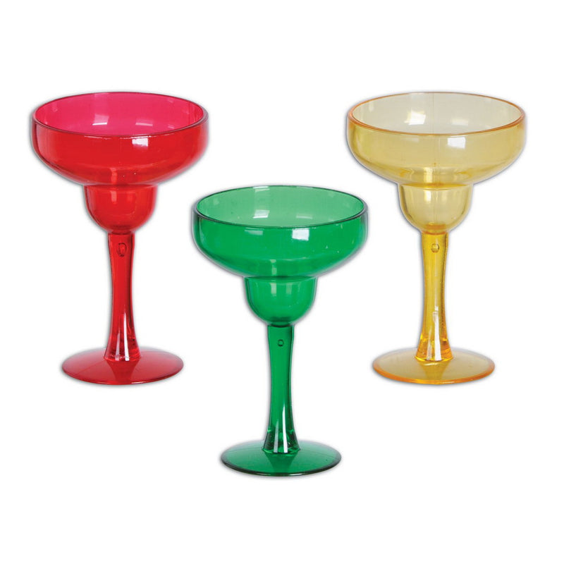 Margarita Shot Glasses – 1 Oz – (6/Pkg) by Beistle for Fiesta and Cinco de Mayo Drinkware