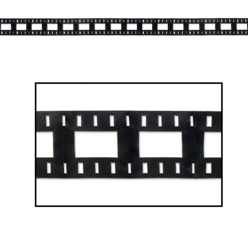 Filmstrip Garland – 4½" x 12' – (1/Pkg) by Beistle for Awards Night Tissue