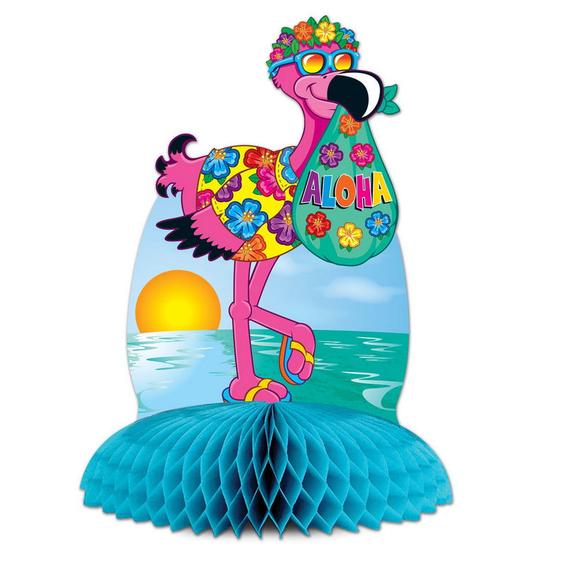 Flamingo Centerpiece – 10" – (1/Pkg) by Beistle for Baby Shower Tissue