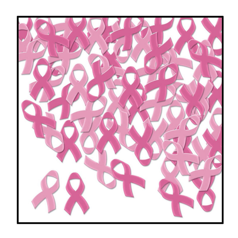 Fanci-Fetti Pink Ribbons – (1 Oz/Pkg) by Beistle