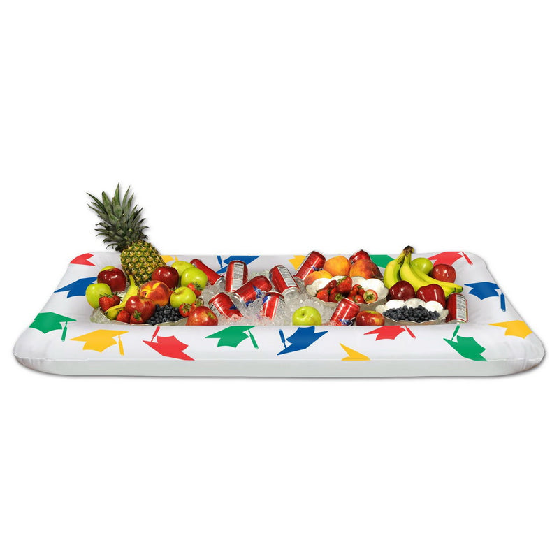 Inflatable Grad Buffet Cooler – 28"W x 4' 5¾"L – (1/Pkg) by Beistle for Graduation Inflatables