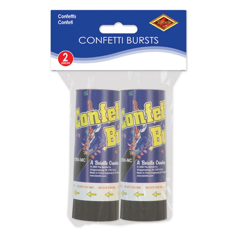 Pkgd Confetti Bursts – (2/Pkg) by Beistle for General occasion