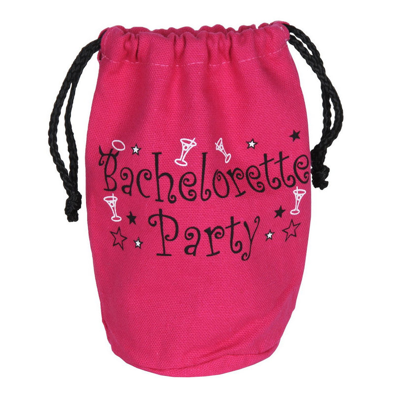 Bachelorette Tote Bag – 7" x 5½" – (1/Card) by Beistle Treat/Favor Bags