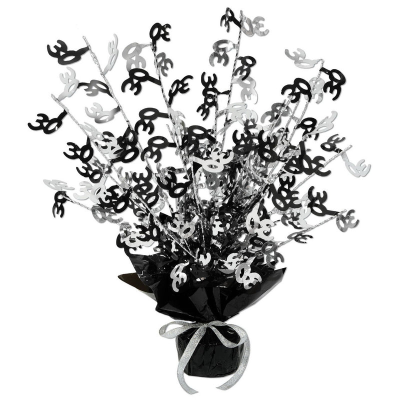 "30" Gleam 'N Burst Centerpiece – 15" – (1/Pkg) by Beistle for Over-The-Hill