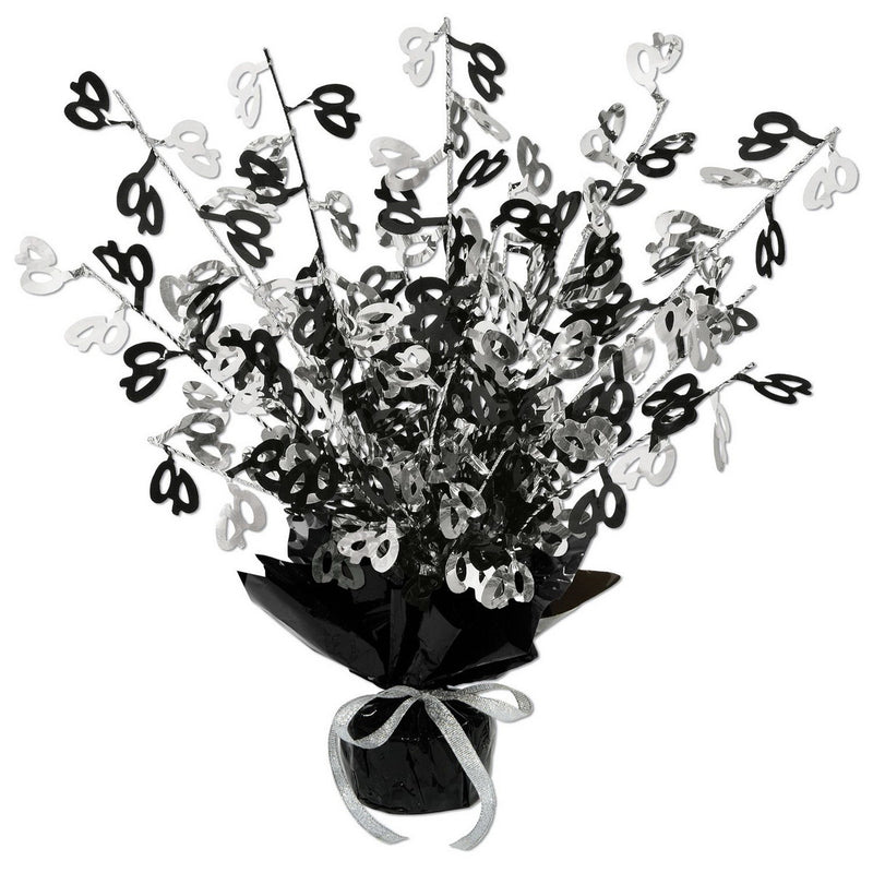 "40" Gleam 'N Burst Centerpiece – 15" – (1/Pkg) by Beistle for Over-The-Hill