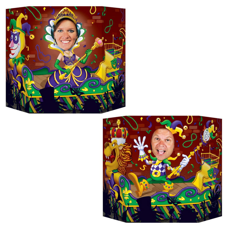 Mardi Gras Photo Prop – 3' 1" x 25" – (1/Pkg) by Beistle Photo Props