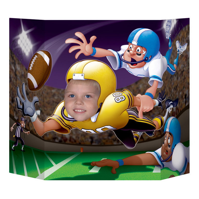 Football Photo Prop – 3' 1" x 25" – (1/Pkg) by Beistle Photo Props