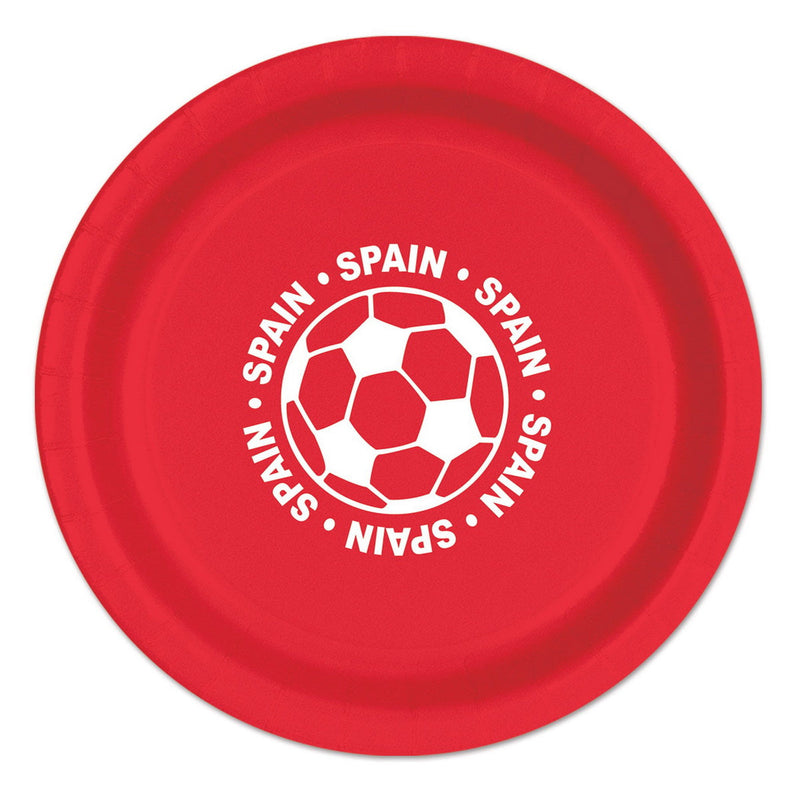 Tops Less Spain Plates - Spain – 9