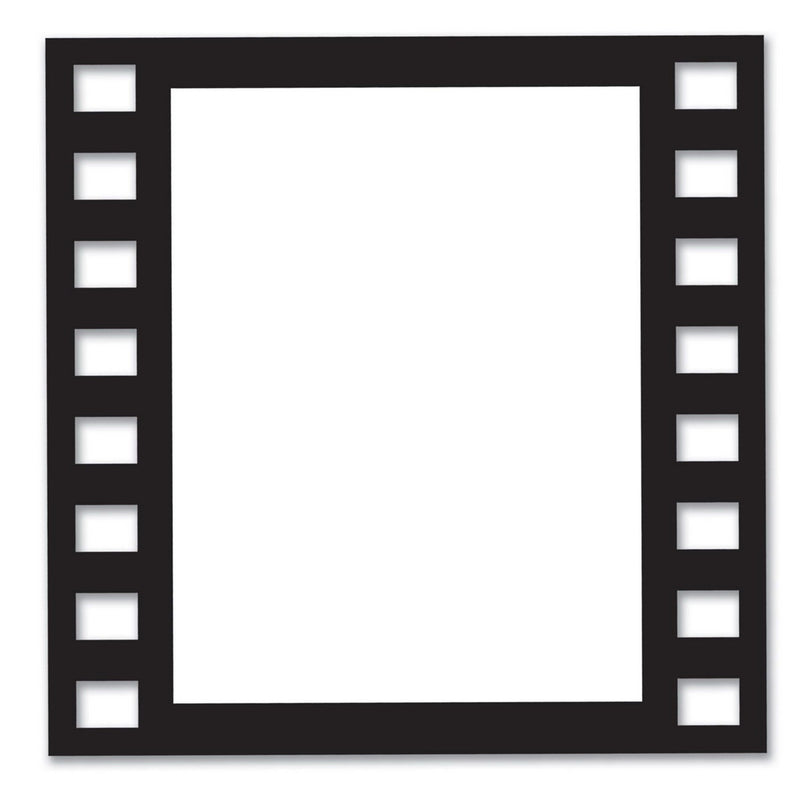Filmstrip Photo Fun Frames – 12" – (5/Pkg) by Beistle for Awards Night