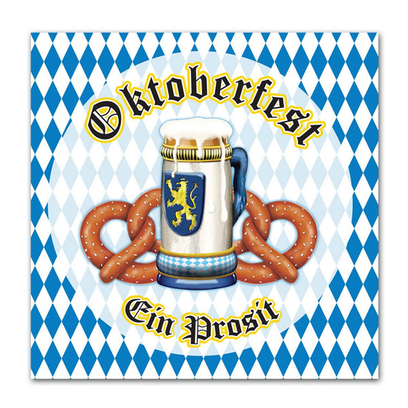 Oktoberfest Luncheon Napkins – (16/Pkg) by Beistle Napkins-Lunch