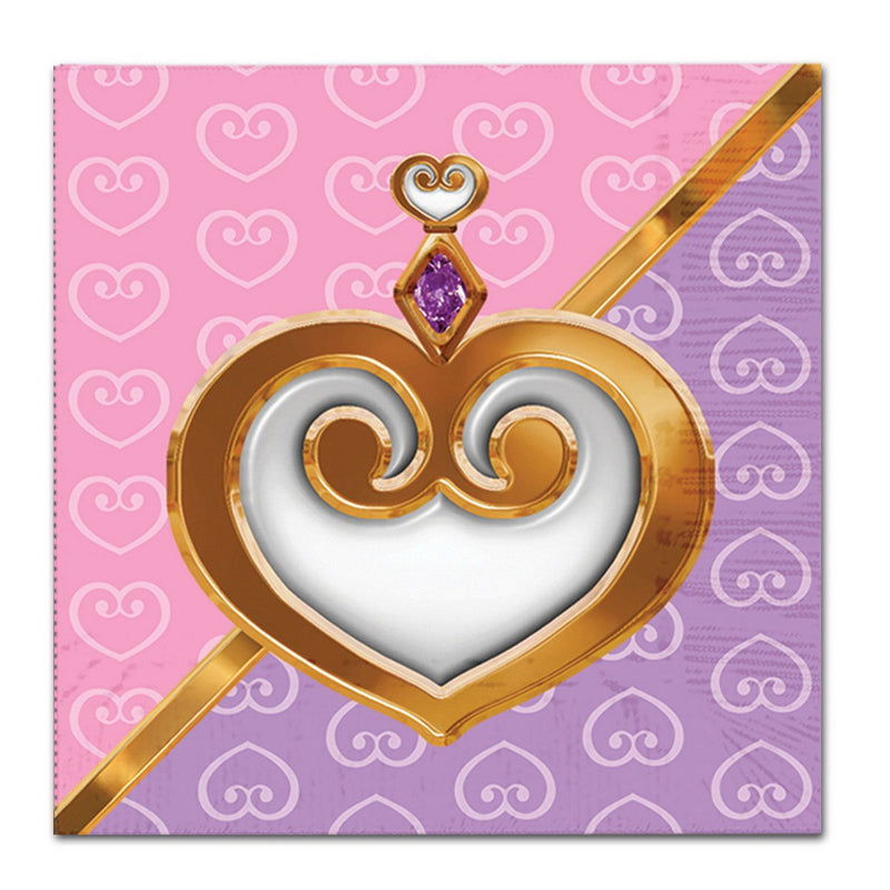 Princess Beverage Napkins – (16/Pkg) by Beistle Napkins-Beverage