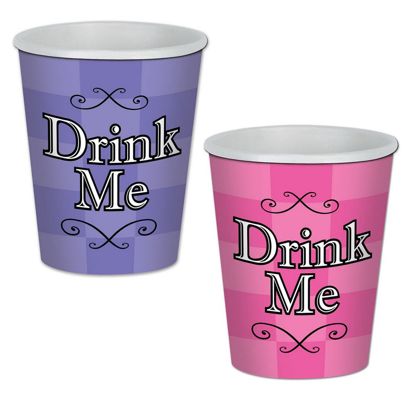 Alice In Wonderland Beverage Cups – 9 Oz – (8/Pkg) by Beistle