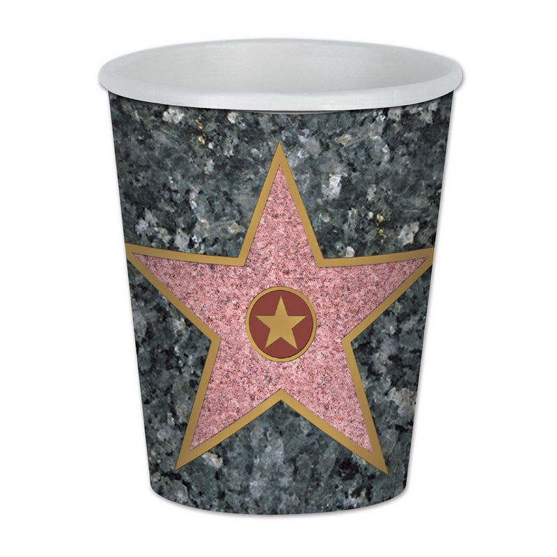 "Star" Beverage Cups – 9 Oz – (8/Pkg) by Beistle for Awards Night