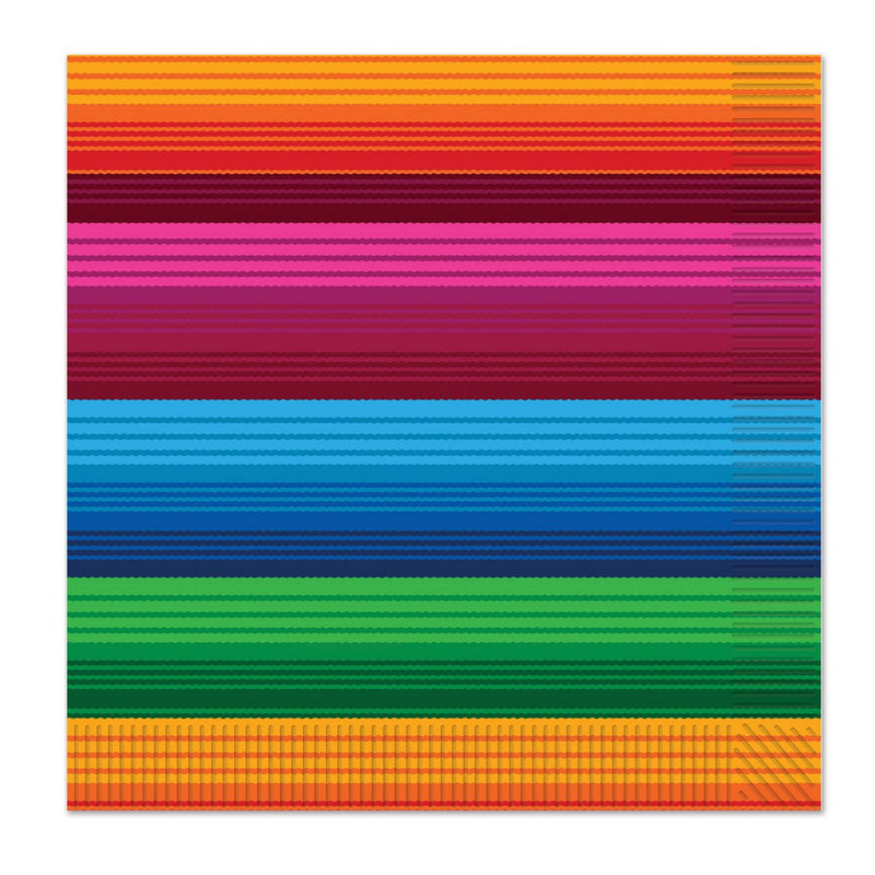 Fiesta Luncheon Napkins – (16/Pkg) by Beistle for Fiesta and Cinco de Mayo Napkins-Lunch
