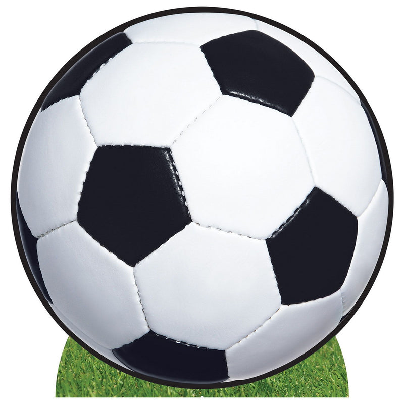 Soccer Ball Stand-Up – 3' 3¾" x 3' 3" – (1/Box) by Beistle 3-D Props