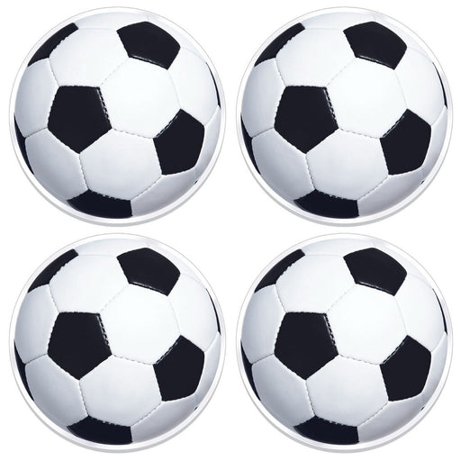 Plastic Soccer Ball Placemats – 13" – (4/Pkg) by Beistle Accessories