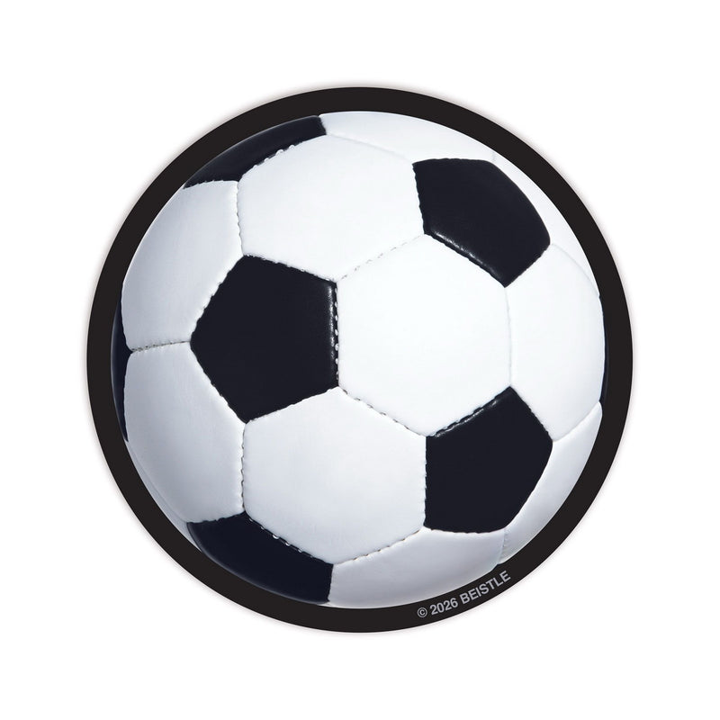 Soccer Ball Coasters – 3¼" – (8/Pkg) by Beistle
