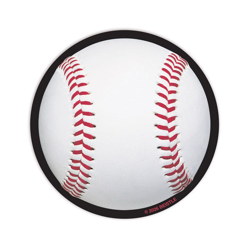 Baseball Coasters – 3¼" – (8/Pkg) by Beistle