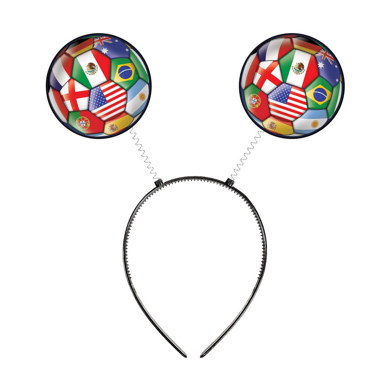 Boppers - International – (1/Card) by Beistle for Soccer Boppers and Headbands