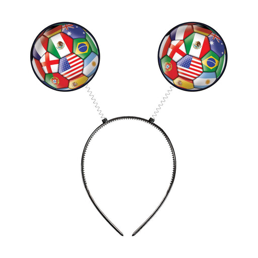 Boppers - International – (1/Card) by Beistle for Soccer Boppers and Headbands