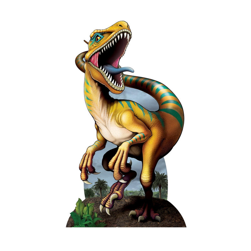 Raptor Stand-Up – 5' 9" x 3' 4¼" – (1/Box) by Beistle for Dinosaurs 3-D Props