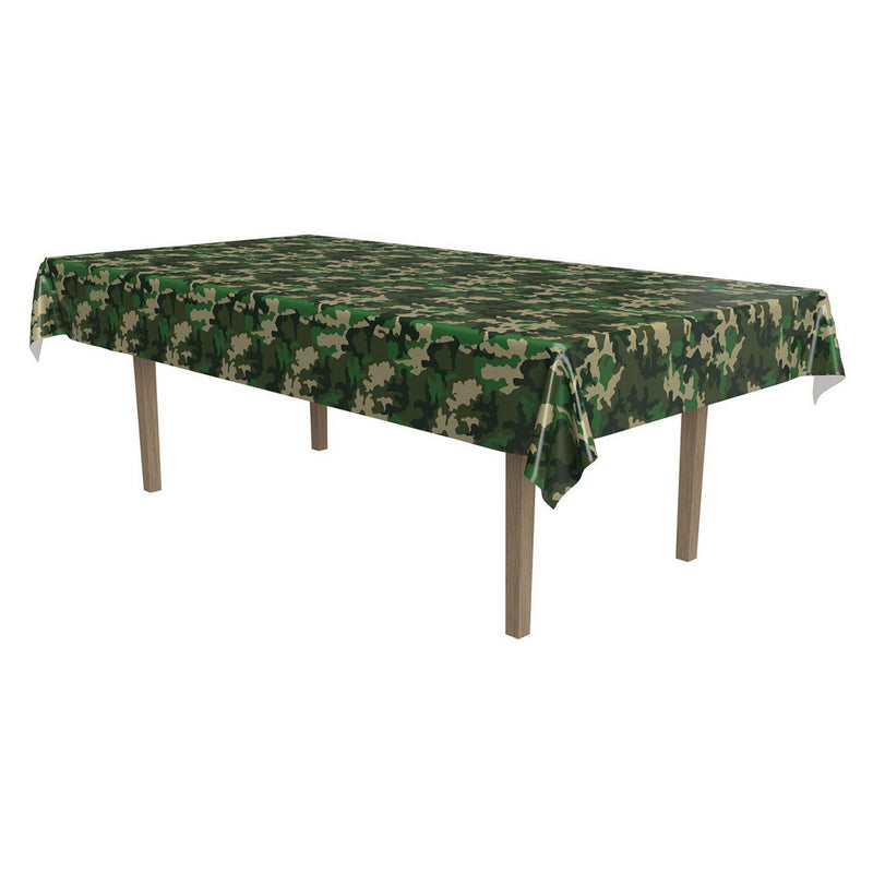 Camo Tablecover – 54" x 108" – (1/Pkg) by Beistle Table Covers - Patterned
