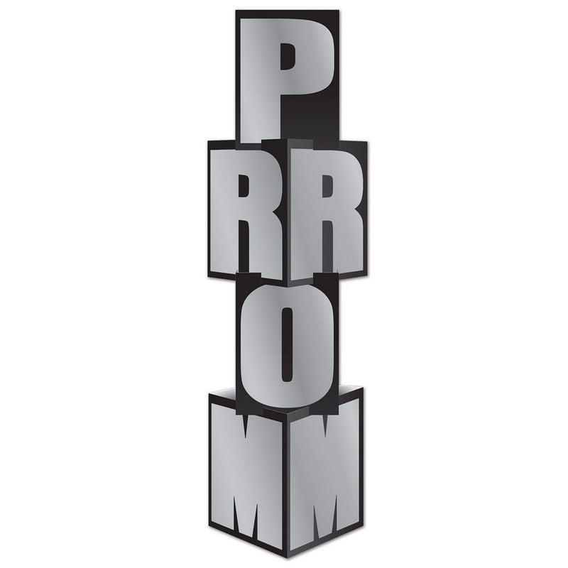 Foil Prom Column – 3' 9" x 12" – (1/Pkg) by Beistle 3-D