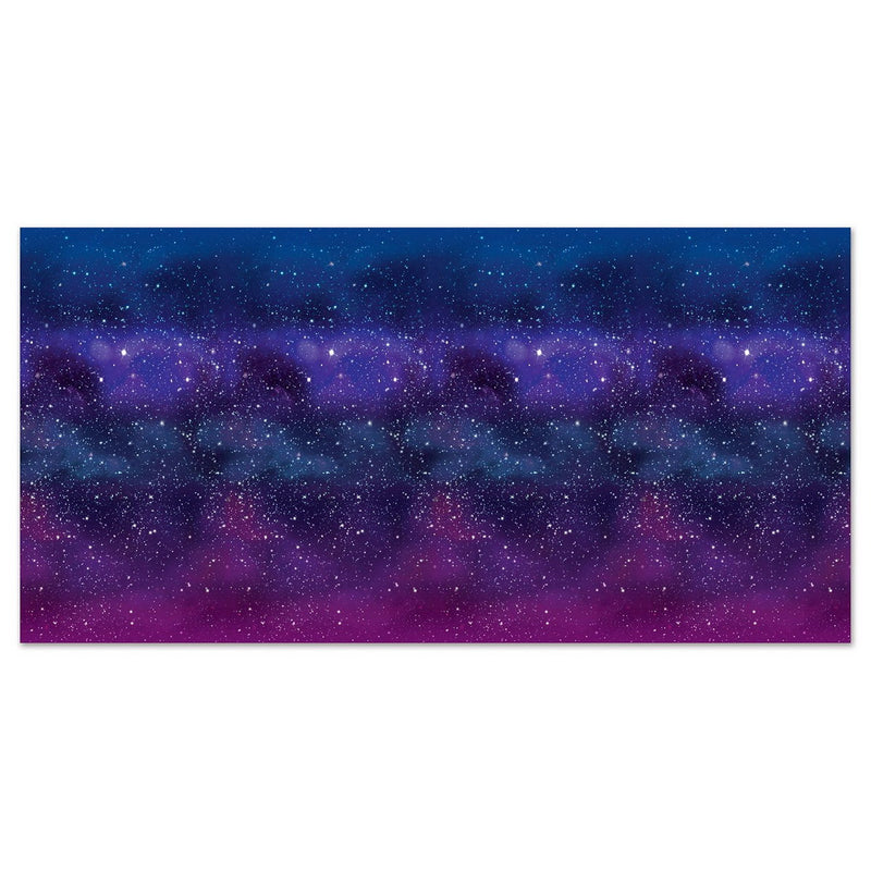 Galaxy Backdrop – 4' x 30' – (1/Pkg) by Beistle for Space Backdrops