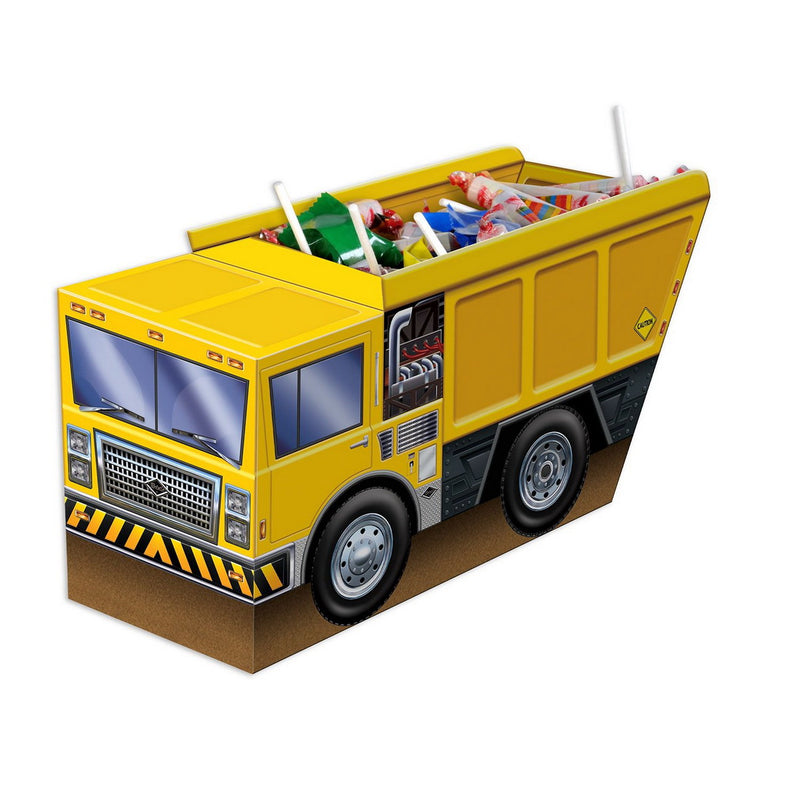 3-D Dump Truck Centerpiece – 5¼" x 10½" – (1/Pkg) by Beistle for Construction