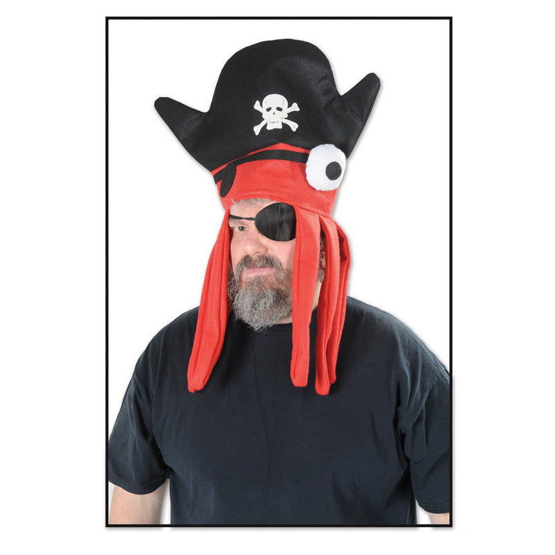 Felt Pirate Squid Hat – (1/Card) by Beistle