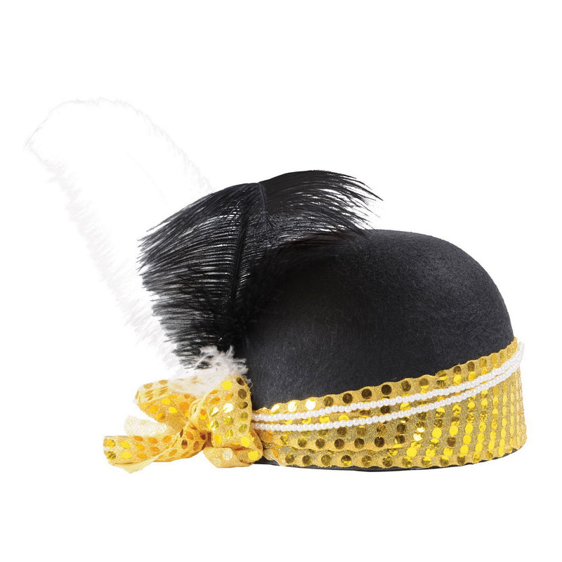 Sequined Flapper Hat – (1/Poly Bag) by Beistle for Great 20's Fabric