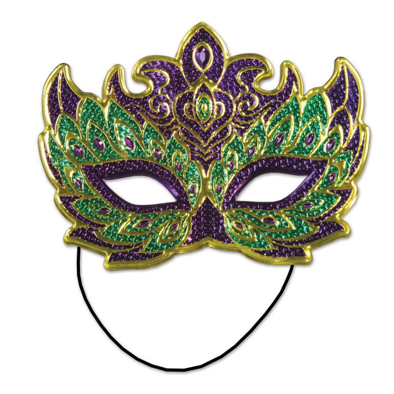 Mardi Gras Costume Mask – (1/Pkg) by Beistle Novelty