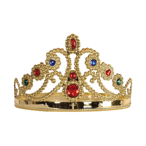 Plastic Jeweled Queen's Tiara – (1/Pkg) by Beistle for Mardi Gras