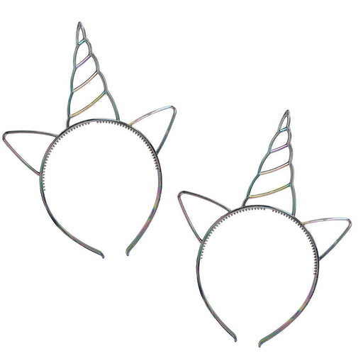 Unicorn Headbands – (2/Pkg) by Beistle Boppers and Headbands
