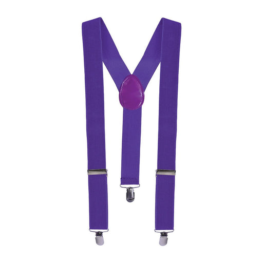 Purple Suspenders – (1/Pkg) by Beistle for Spirit Colors