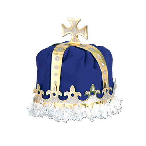 Royal King's Crown by Beistle for Mardi Gras Crowns