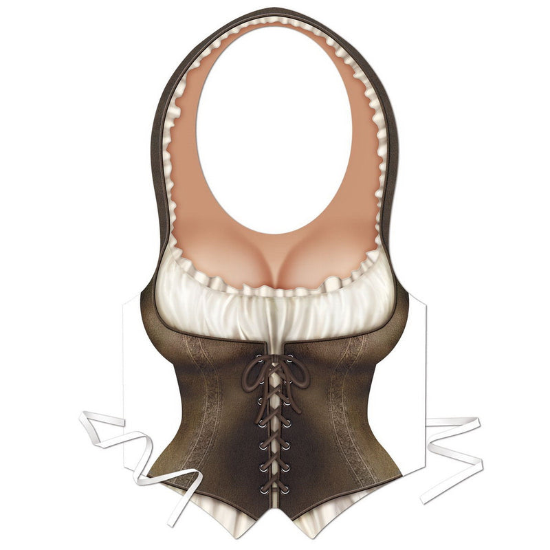 Plastic Maiden Vest by Beistle for Medieval Vests