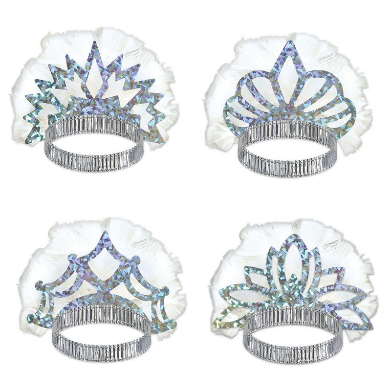 Prismatic Tiaras by Beistle for General occasion Spread Feathered