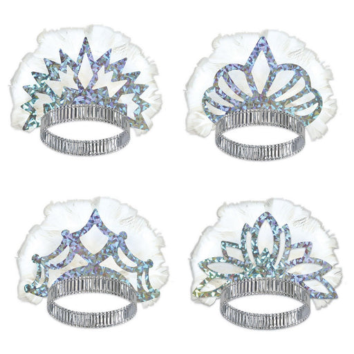Prismatic Tiaras by Beistle for General occasion Spread Feathered