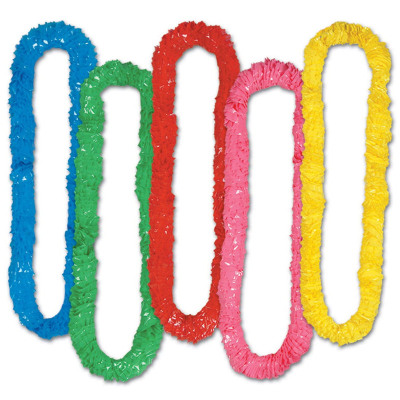 Soft-Twist Poly Leis – 1½" x 36" by Beistle for Luau